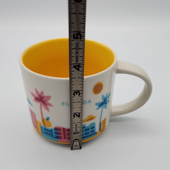 Starbucks 2015 Florida "You Are Here" Series Coffee Mug 14 oz Vivid Colors - Picture 11 of 12